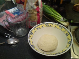 Jiao zi dough