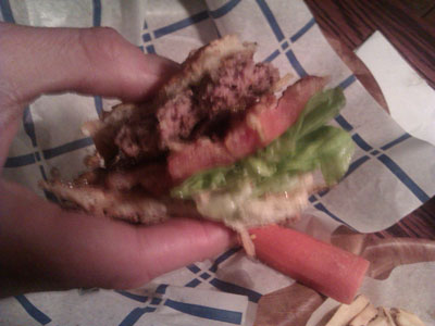 Bacon Cheeseburger from Kua 'Aina
